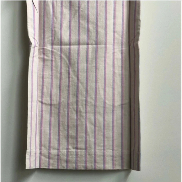 New SOUTHERN TIDE MCKENNA Striped shift Dress natural tassel lace up pockets - Picture 11 of 14